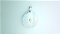 Pendentif Giorgio Visconti Zodiaco Universale in Or blanc Diamante 0.07 Ct CB 4766 X - CB 4766 X